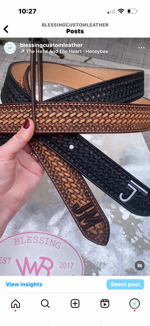 Custom Belt INFORMATION ONLY