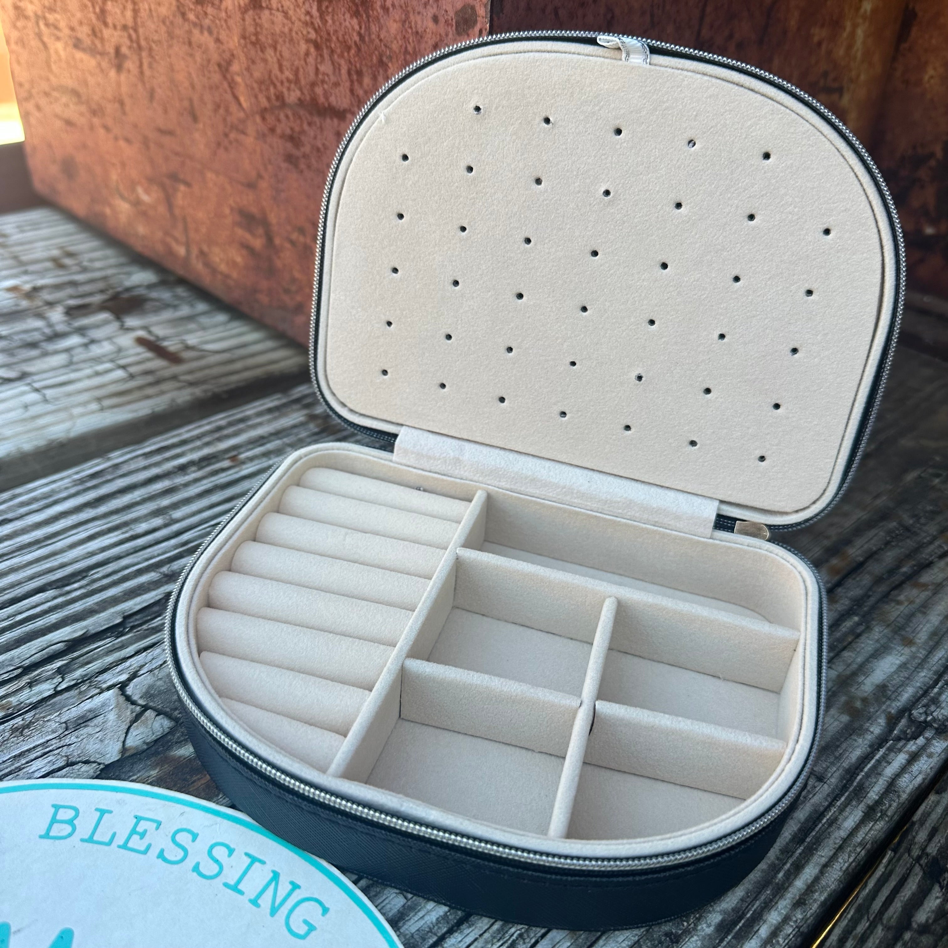 Tooled Leather Jewelry Case