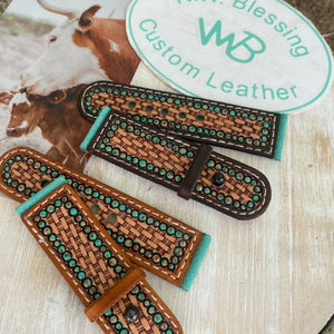 Tooled leather Watchbands